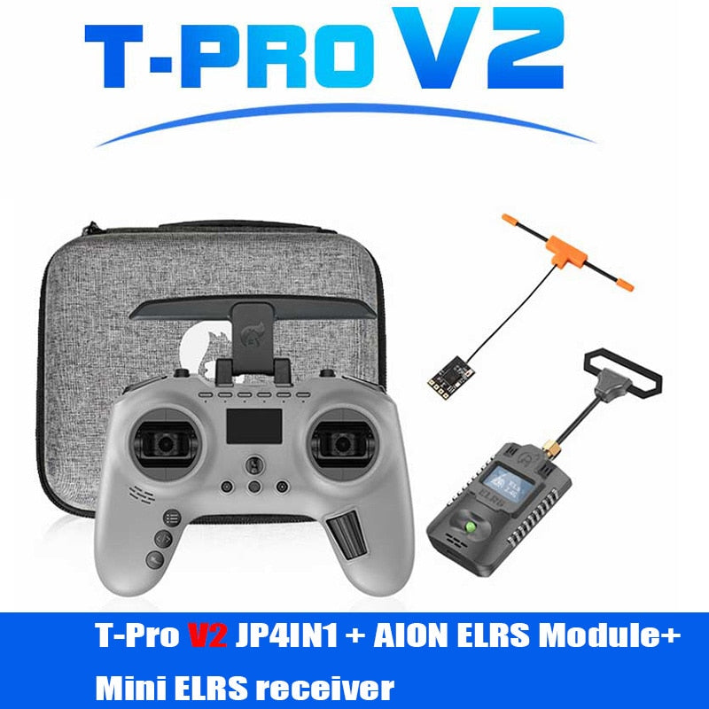 Jumper T-Pro ELRS 1000mW 30dBm JP4IN1 ELRS ExpressLRS Radio Control for Hall Gimbals Drones Airplane Multi-Protocol Frsky Flysky