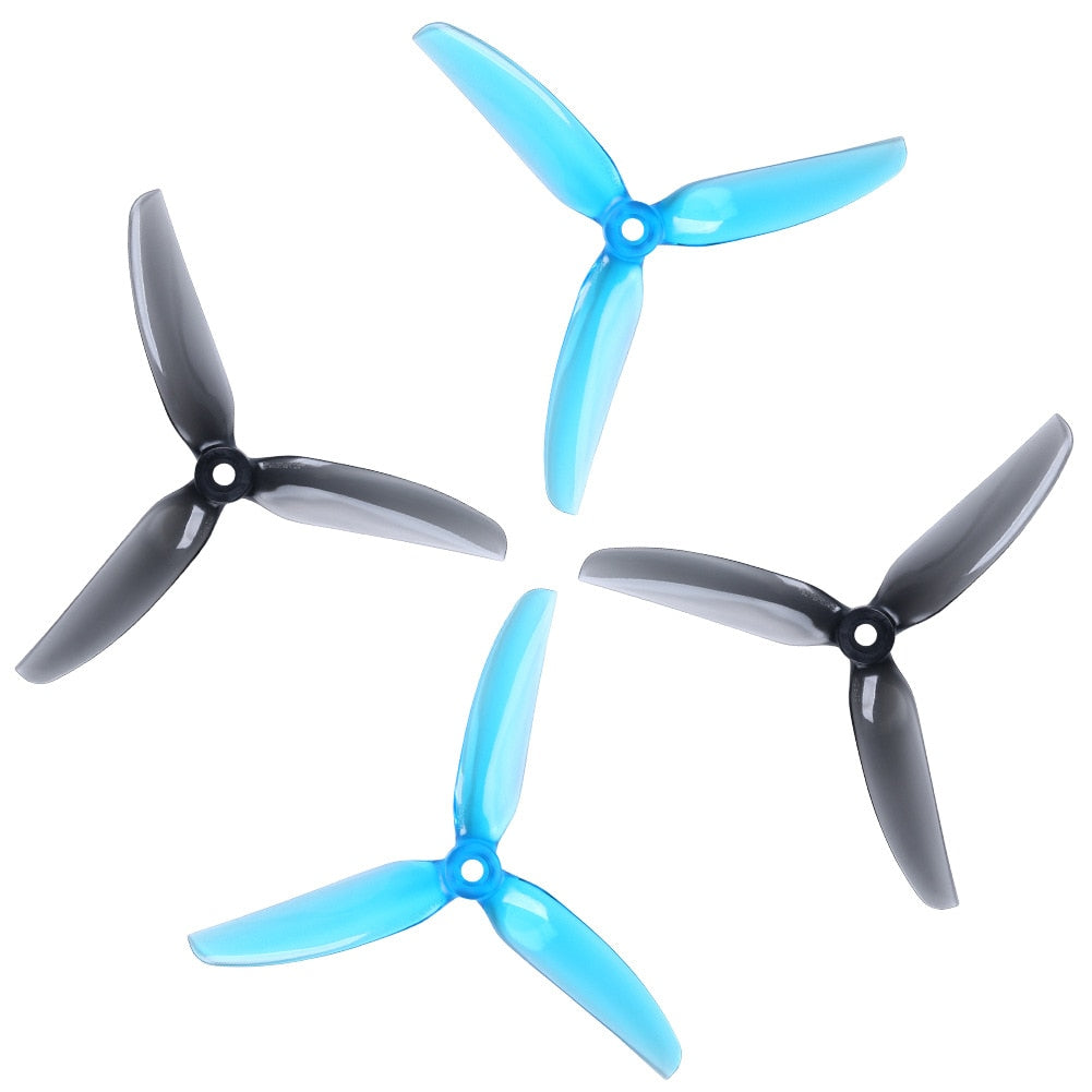 12 PCS / 6 Pairs HQProp Freestyle Prop 5X4.3X3V2S CW+CCW 5 Inch Propeller for FPV Racing RC Drone Quadcopter Multirotor