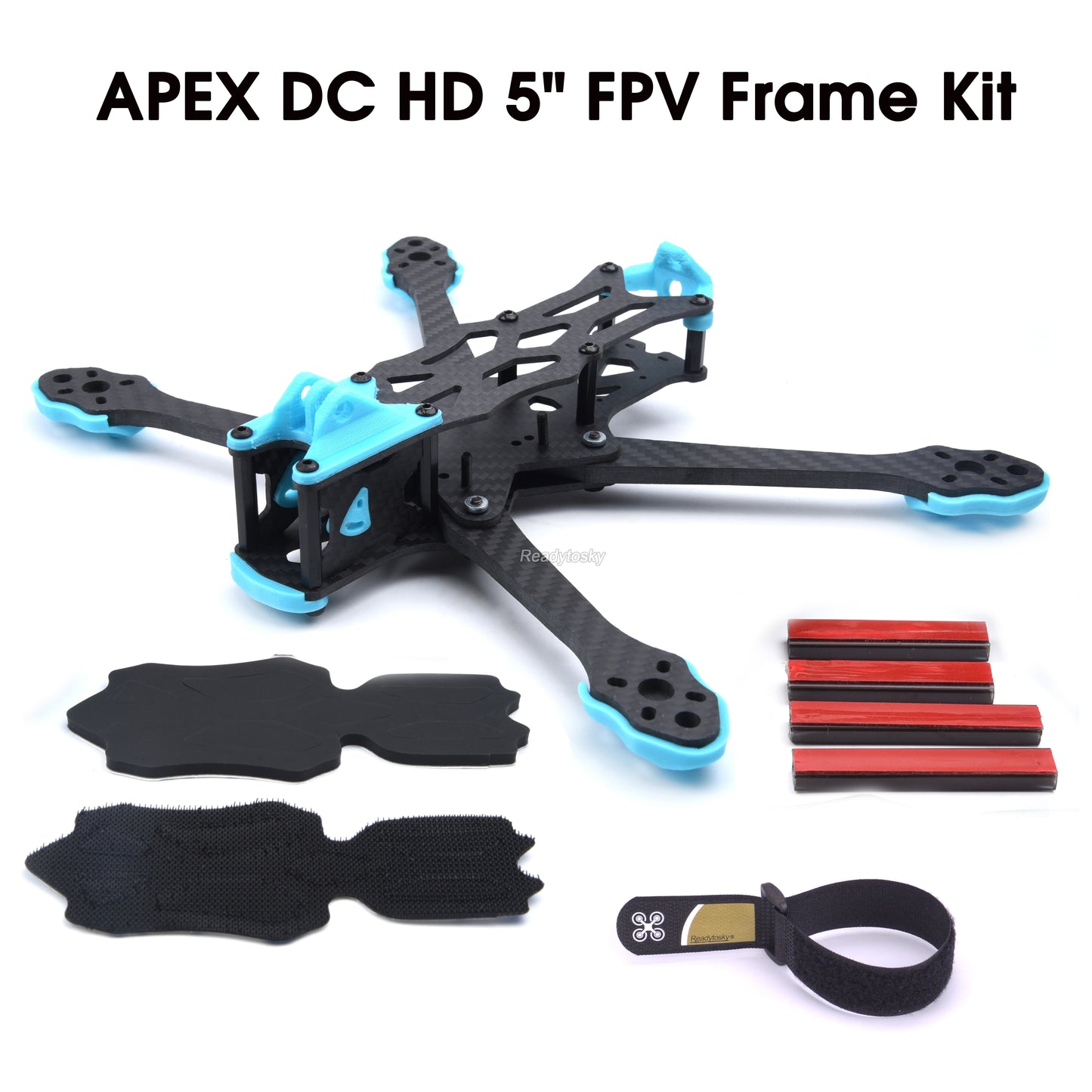 New 5Inch 250mm 5" Carbon Fiber FPV Frame Kit FOR APEXDC APEX DC & APEX DC HD FPV Freestyle RC Racing Drone