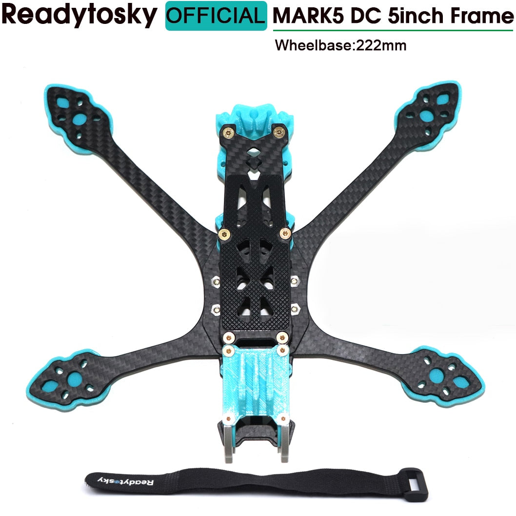 MARK5 Mark 5 O3 225mm / DC O3 222mm 5inch FPV Carbon Fiber Frame for Air Unit Vista Aerial Analog O3 Camera FPV RC Racing Drone