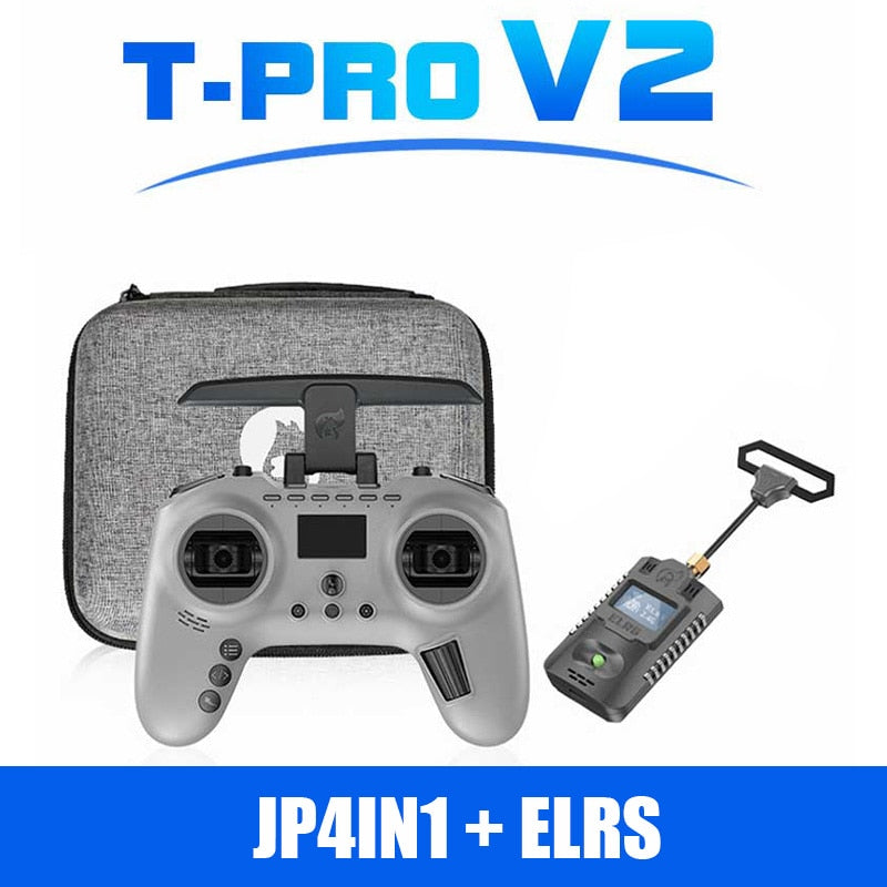 Jumper T-Pro ELRS 1000mW 30dBm JP4IN1 ELRS ExpressLRS Radio Control for Hall Gimbals Drones Airplane Multi-Protocol Frsky Flysky