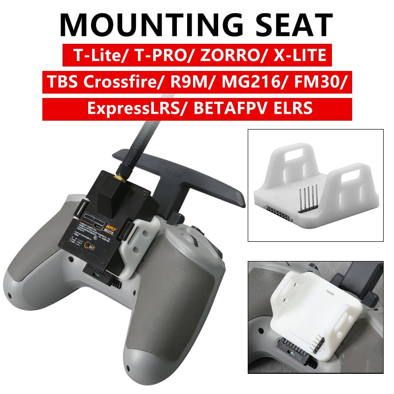 1/2/3PCS JUMPER T-Lite TPRO T-PRO RadioMaster ZORRO FRSKY X-LITE Module Mounting Seat Mount For R9M TBS SIYI FM30 BETAFPV ELRS