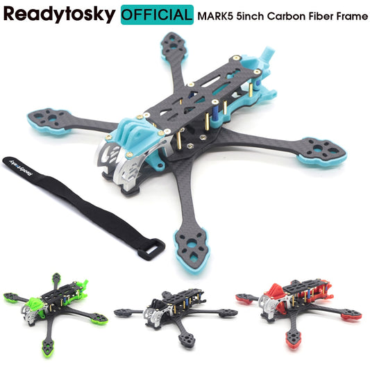 MARK5 Mark 5 O3 225mm / DC O3 222mm 5inch FPV Carbon Fiber Frame for Air Unit Vista Aerial Analog O3 Camera FPV RC Racing Drone